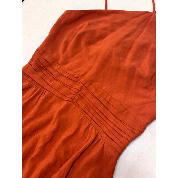 Urban Outfitters High Neck Ruched Strappy Mini Dress - Picture 3 of 7